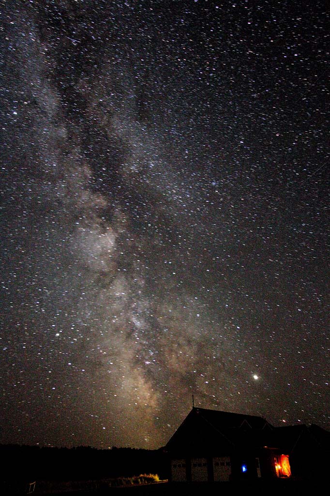 View of the Milky Way in the Waterton Dark Sky Preserve at Dungarvan Creek Vacation Rentals